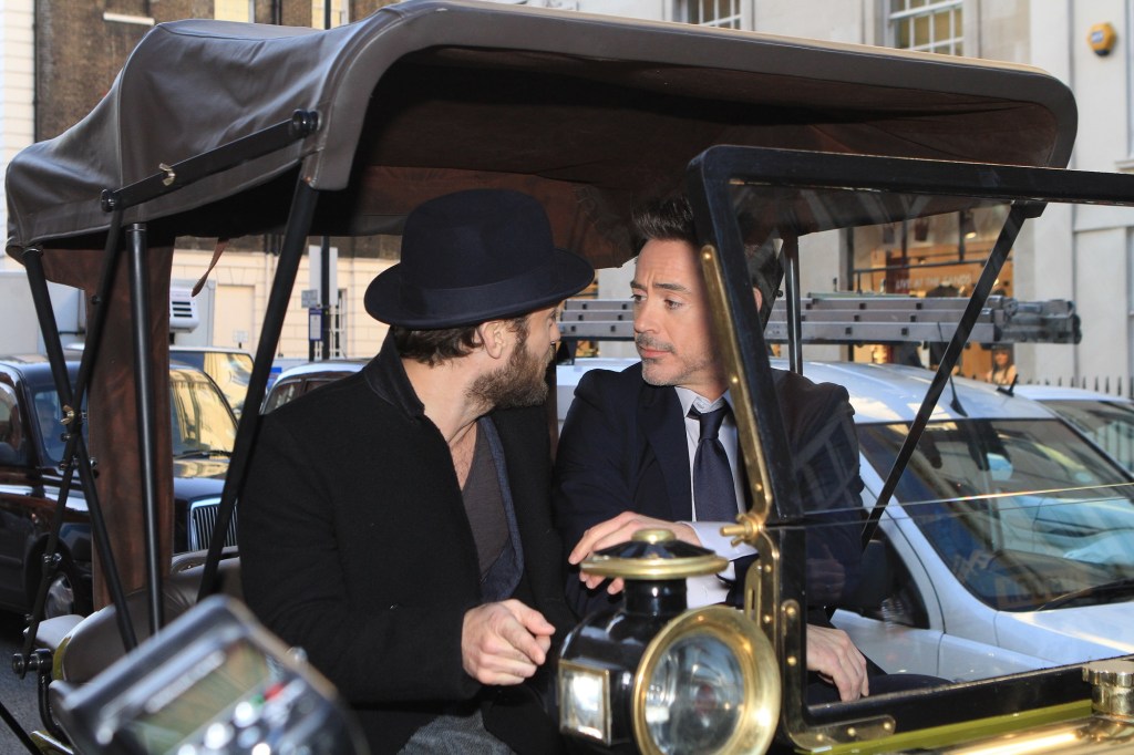 Robert Downey Jr. and classic cars like this antique are going to save the world