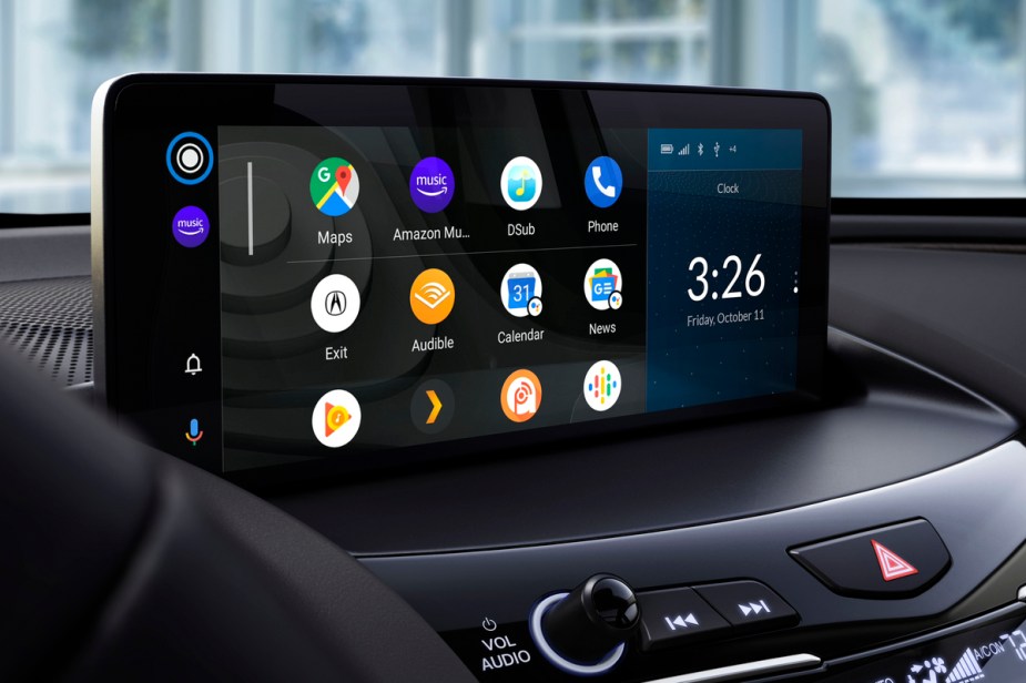 2022 Acura RDX 10.2-inch infotainment screen