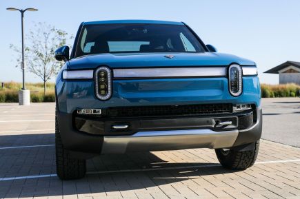 The Rivian R1T Leaves the Bronco and Wrangler Behind in Deep Water