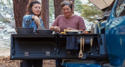 The 2022 Rivian R1T Camp Kitchen Explained