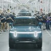 2022 Rivian R1T production line