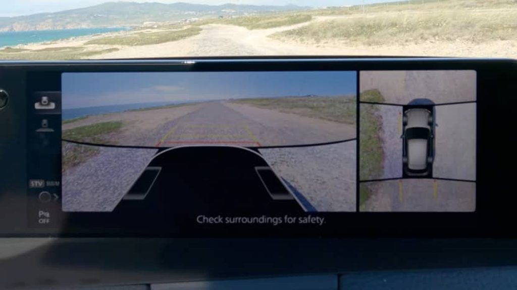 The See-Through View Camera is a cool new Mazda SUV feature