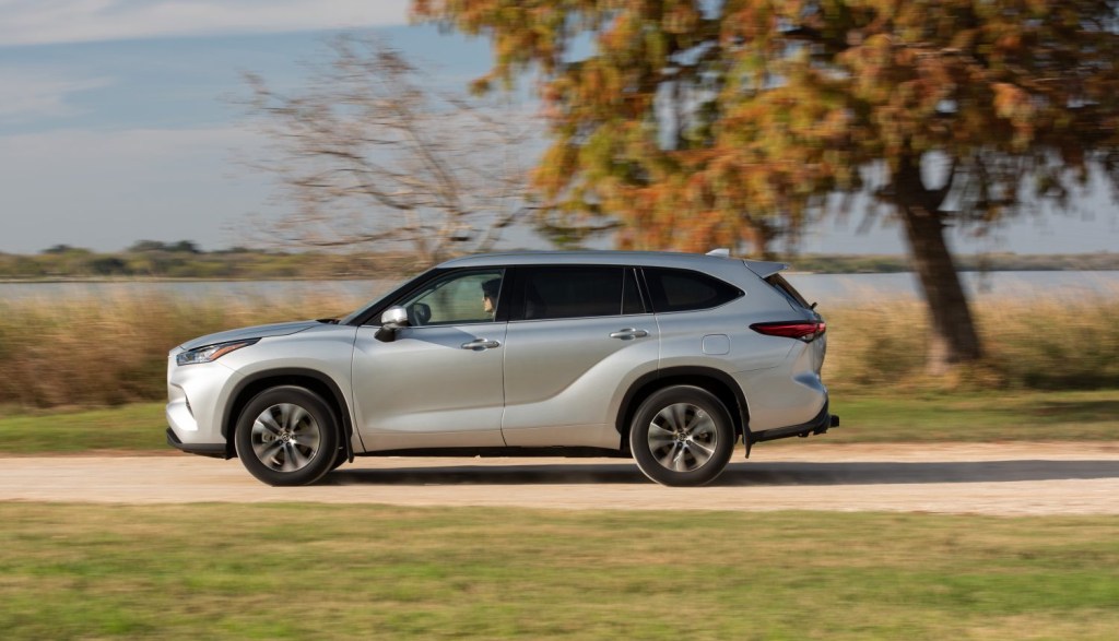 2022 Toyota Highlander - not a single toyota SUV cracked the top 3 rankings for Edmunds in any segment.