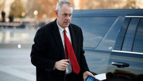 Trump Secretary of the Interior Ryan Zinke gas prices