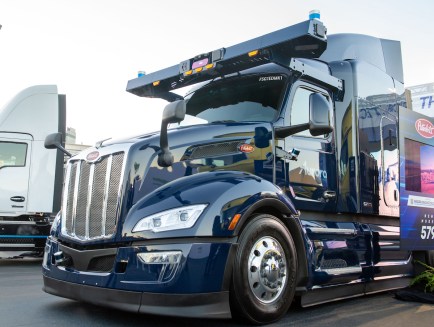 What Happens When a Driverless Semi-Truck Gets a Blowout