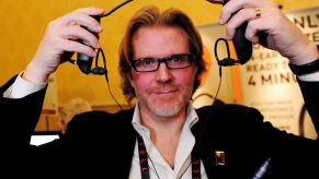 Noise cancellation headphones custom-molded for customers presented by Sonom CEO Nick LaPerle