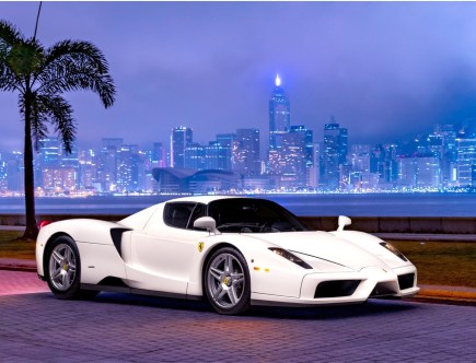 1-of-1 White Ferrari Enzo Is Ready to Call You Ishmael