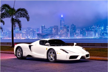 1-of-1 White Ferrari Enzo Is Ready to Call You Ishmael