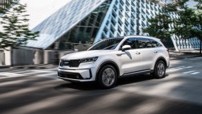 2022 Kia Sorento in white
