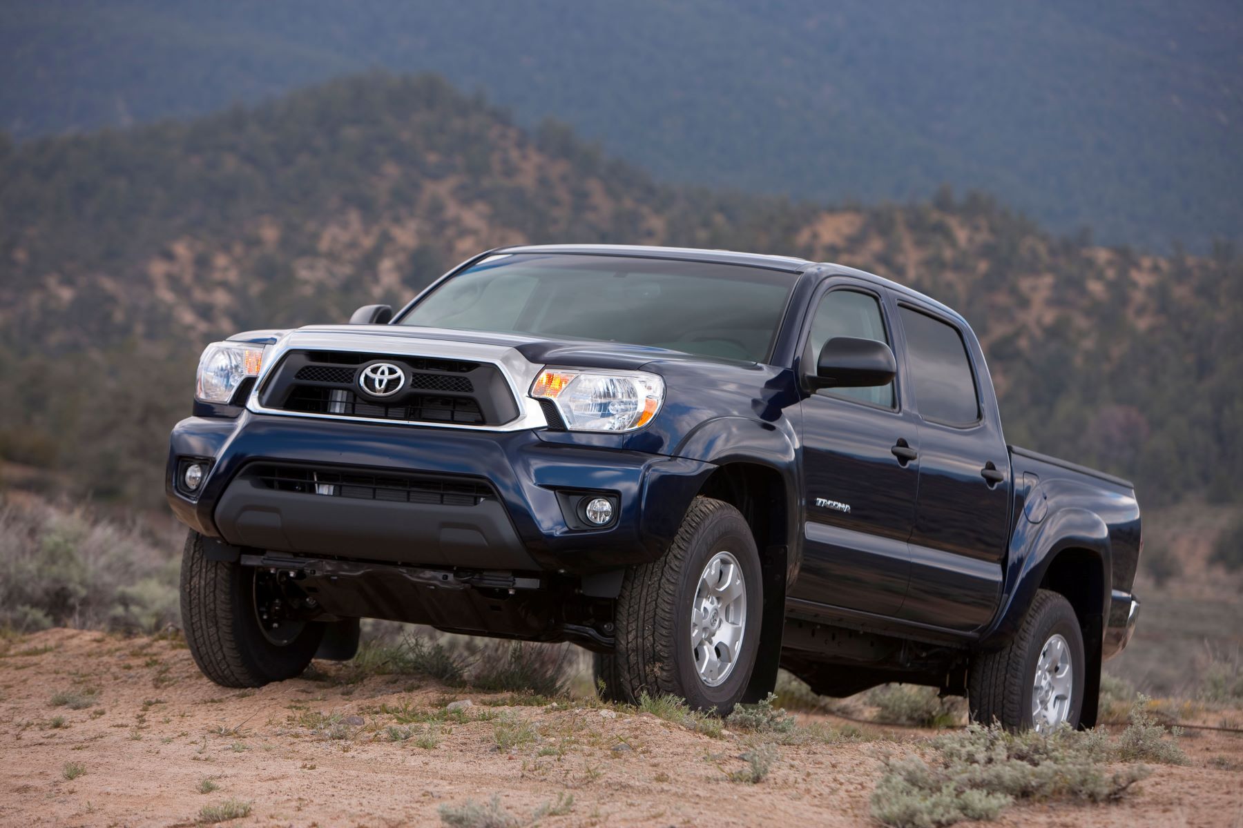 2012, 2013, 2014, and 2015 Toyota Tacoma midsize pickup truck model years from the vehicle's 2nd generation