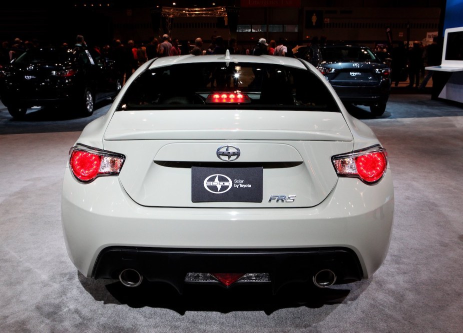 2016 Scion FR-S is on display at the 108th Annual Chicago Auto Show.