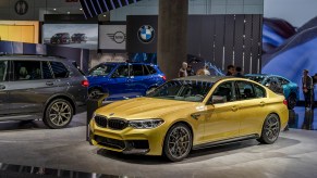2019 BMW M5 Competition on display at auto show