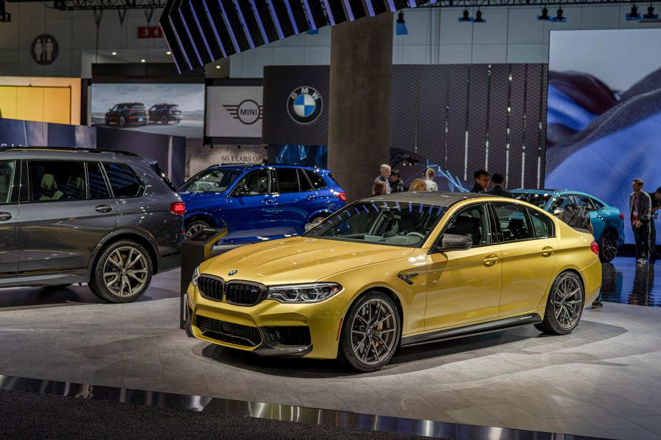 2019 BMW M5 Competition on display at auto show