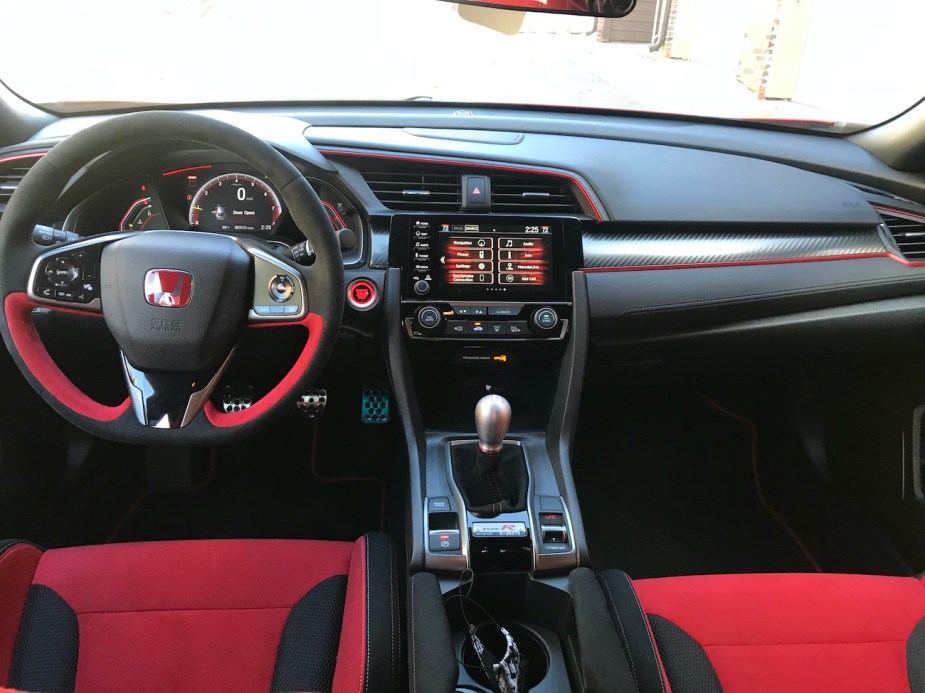 2021 Honda Civic Type R interior