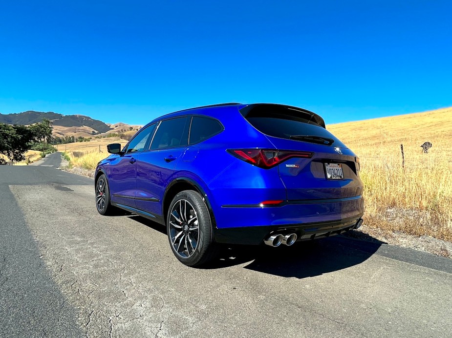 2022 Acura MDX Type S rear view