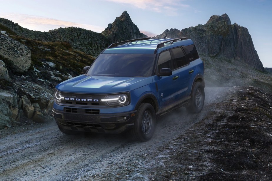 A 2022 Ford Bronco Sport includes standard features for safety, technology, engine and more.