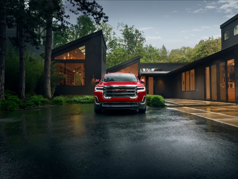 Only the 2022 GMC Acadia is recommended by Consumer Reports and starts under $40,000 in the luxury midsize SUV class.