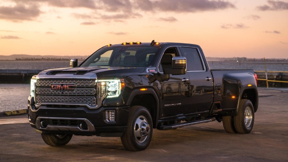 This 2022 GMC Sierra 3500 HD with the Duramax diesel engine is one of the most powerful trucks you can buy