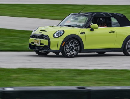 2022 Mini Cooper S Convertible Autocross Review: Cheery Shifts