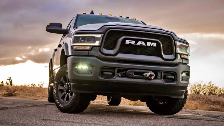 2022 Ram 2500 HD Crew Cab Diesel, this could be the big and powerful truck you need. But its not the fastest truck. 