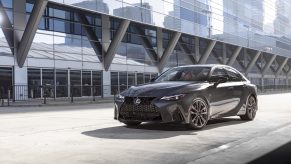 2022 Lexus IS 350 in gray