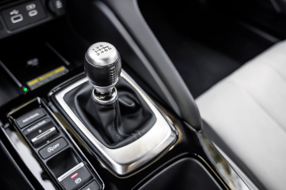 2023 Acura Integra A-Spec six-speed manual transmission