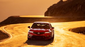 2023 Acura Integra Testing in the Sunset Pikes Peak Hill Climb