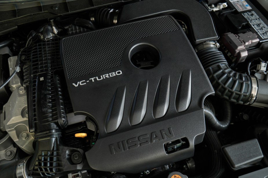 2022 Nissan Altima SR VC-Turbo engine