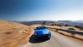 2023 Nissan Z front driving shot