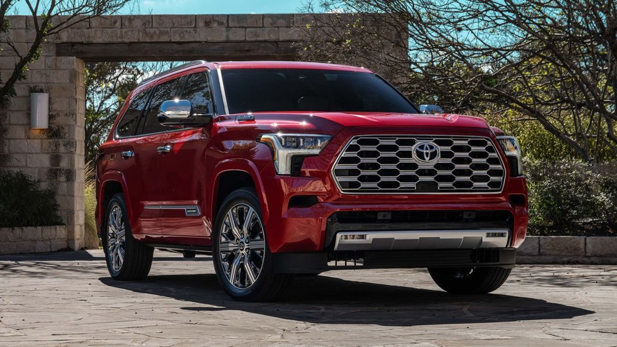 This Red 2023 Toyota Sequoia could be the next SUV you drive