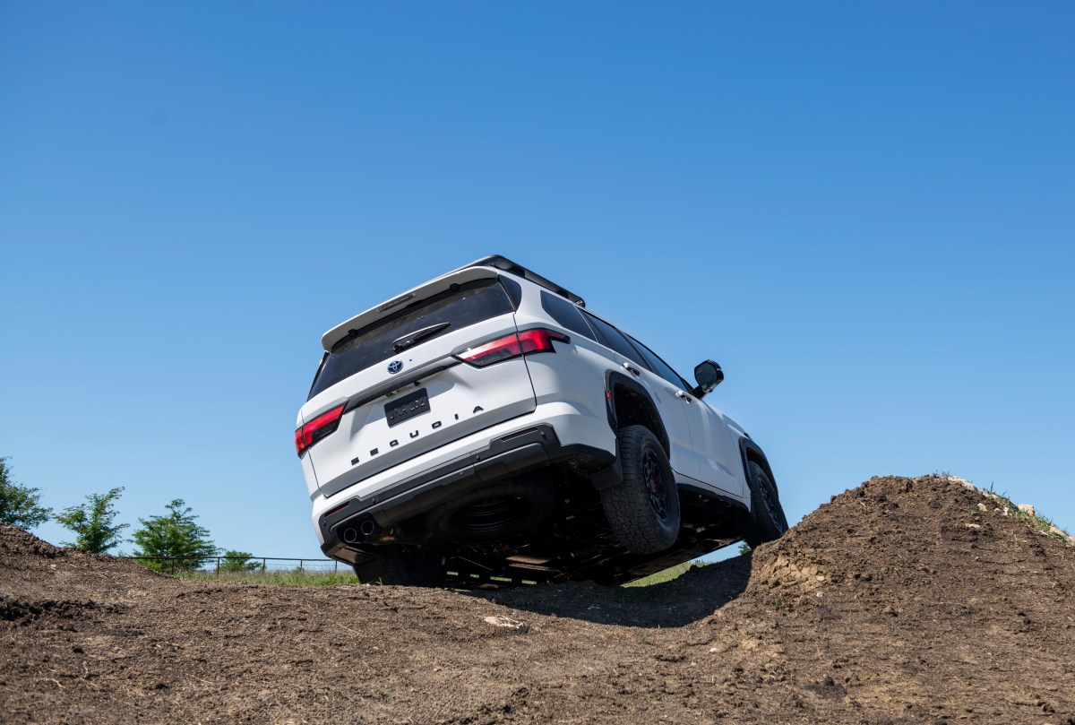 The TRD Pro version of the new Toyota Sequoia will add off-road ability. 