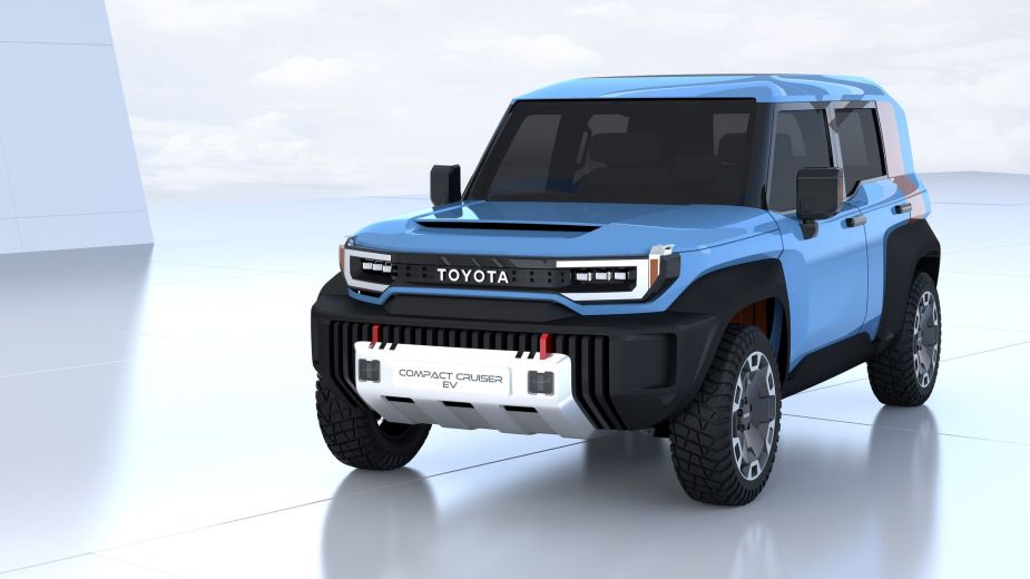 The 2024 Toyota LiteCruiser on display