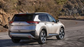 2022 Nissan Rogue in gold