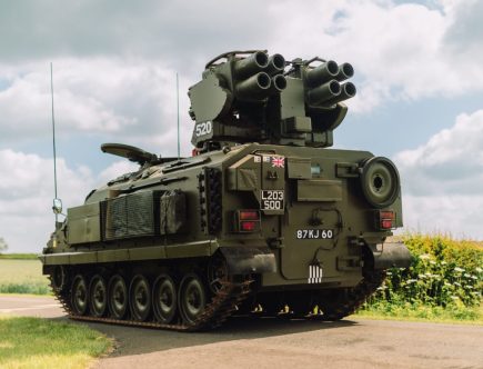 There’s a Road-Legal Alvis Stormer High-Velocity Missile Tank For Sale