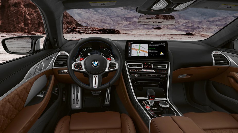 2023 BMW M8 interior