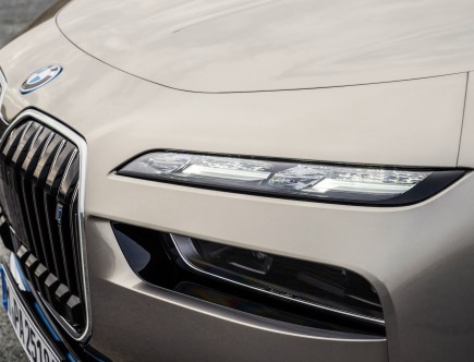The BMW i7 Has Swarovski Crystals in the Headlights
