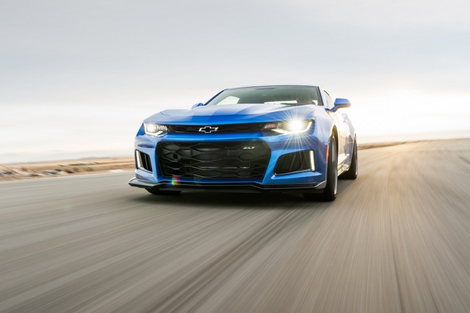The Chevrolet Camaro ZL1 LE uses a track-tuned version of the Multimatic brand shocks that the AT4X has.