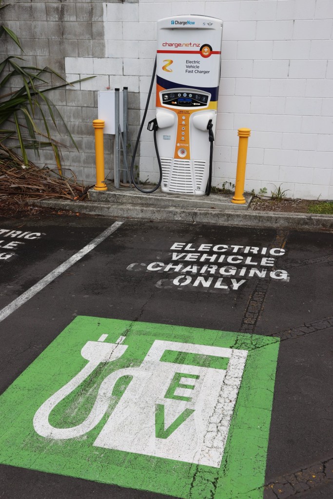An EV Charging Station could be a rarity in suburban areas