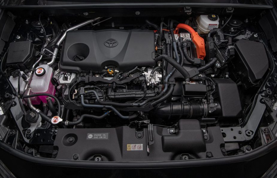 Engine in 2023 Toyota RAV4 Hybrid, highlighting its release date and price