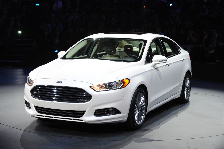 Ford Fusion recalls for cars like this white sedan has owners worried over a faulty bushing. 