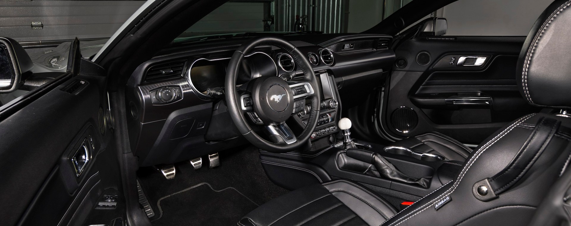 The 2024 Ford Mustang will have a manual, just like this S550 Ford Mustang Mach 1.