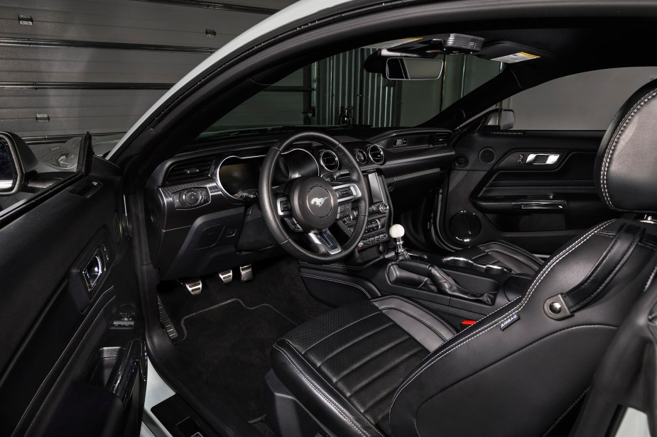 The 2024 Ford Mustang will have a manual, just like this S550 Ford Mustang Mach 1. 