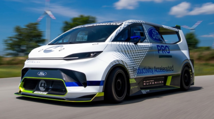 The New 2,000-HP Electric Ford Minivan Is More Supercar Than Van