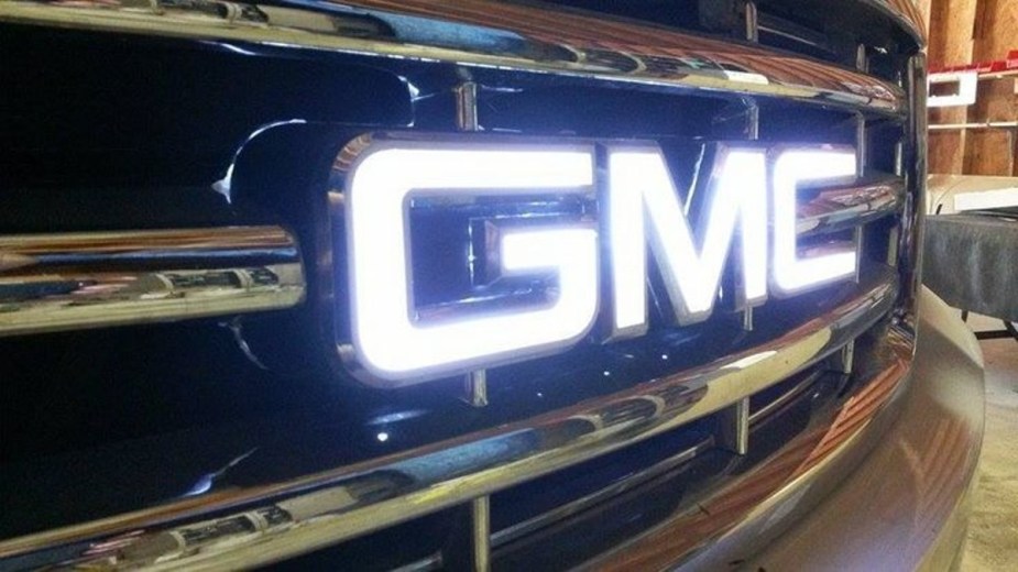 The GMC Light-Up Badge is the cause of some dangerous driving situations