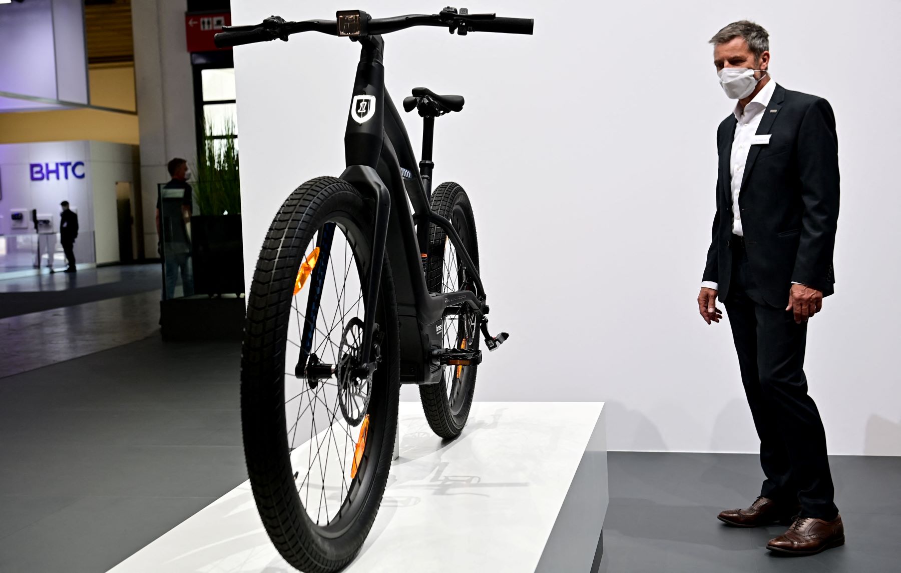 The Harley-Davidson Serial 1 e-bike presented during a press preview at the International Motor Show (IAA)