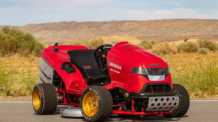 150 MPH Honda Lawn Mower Better Way to Go Fast?