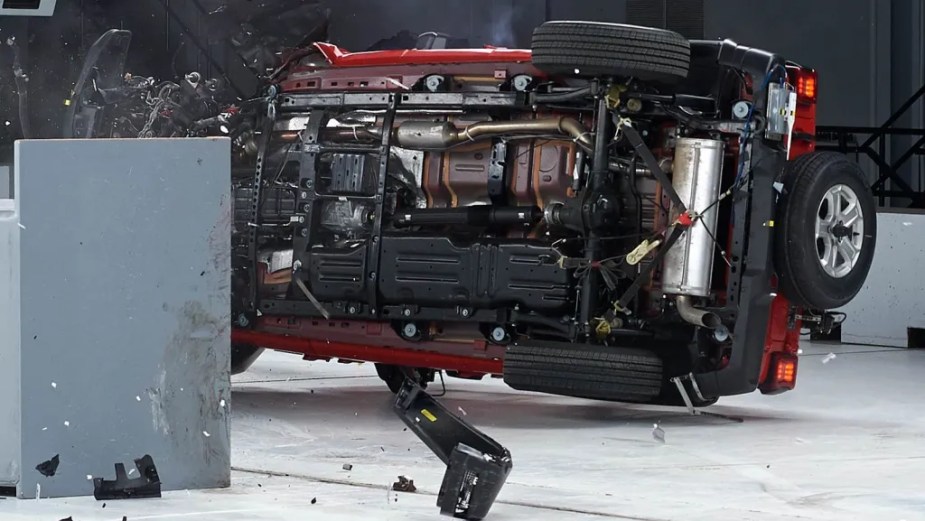 2022 Jeep Wrangler crash test
