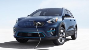 The 2022 Kia Niro EV subcompact electric vehicle.