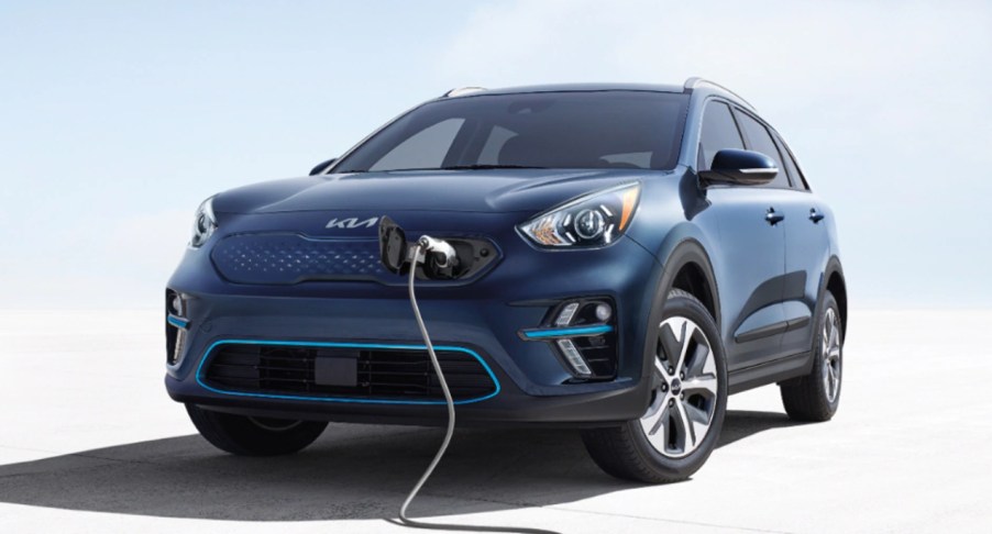 The 2022 Kia Niro EV subcompact electric vehicle.