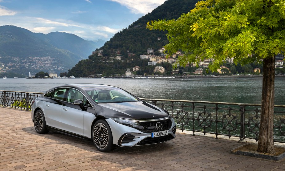 Mercedes-Benz EQS is one of the fastest charging EVs of 2022 and has will cover great distances after a single recharge. 